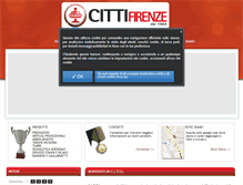 Tablet Screenshot of citti-firenze.com